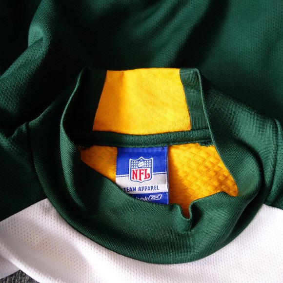 Reebok Team Apparel Green Bay Packers Long Sleeve Shirt Size S - Picture 3 of 5